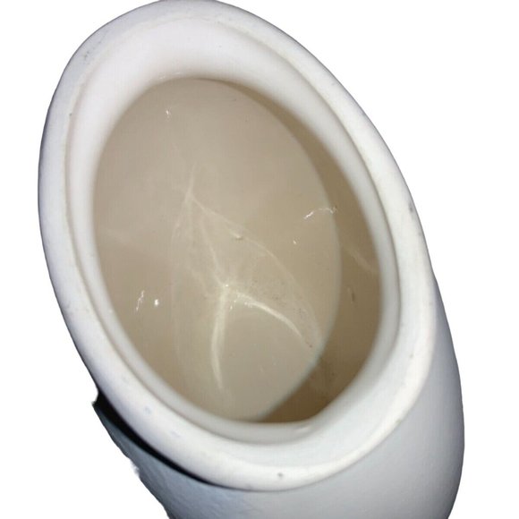 Clay Vase/ Planter with Country Barn Farm Scene - Picture 6 of 8